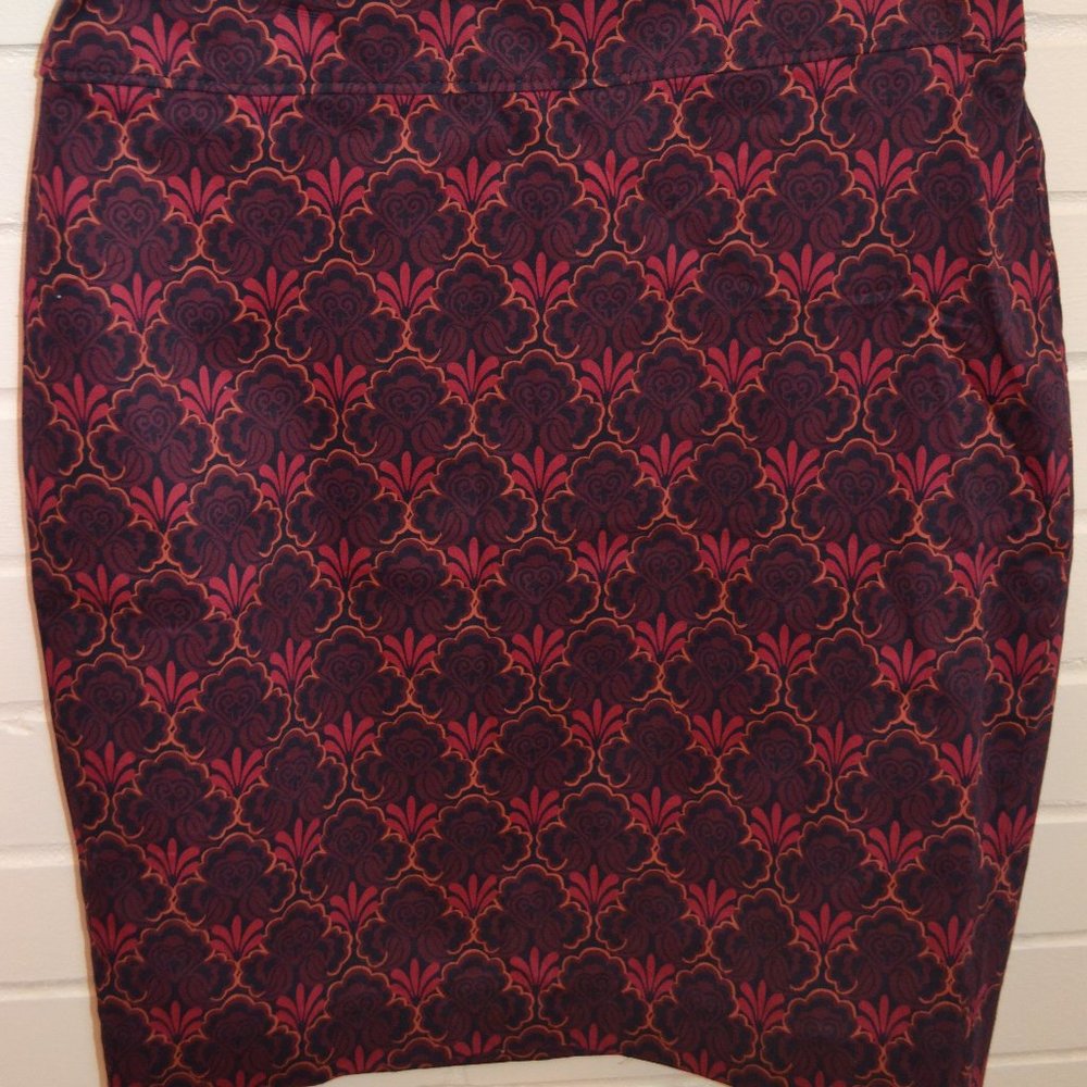 LOFT Petites Amazing Designed Midi Skirt